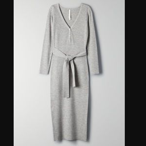 NWT Aritzia Henley Sweater Dress